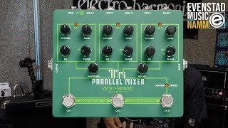 Video thumbnail for SUMMER NAMM 2019 | EHX Tri Parallel Mixer by Evenstad Music