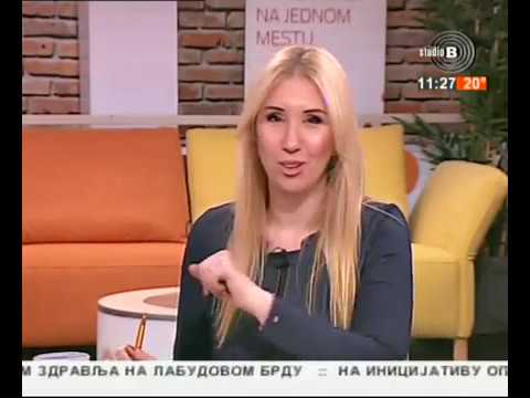 StudioB Jutro sa Sanjom - dr Mila Paunić, Studentska Poliklinika [16.10.2017.]