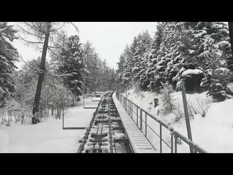 Davos Schatzalp im Zeitraffer cablecar 🏁☃️🏁