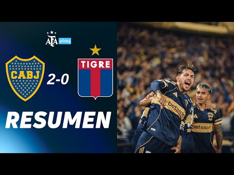 Boca Juniors 2 vs. Tigre 0 | #TorneoClausura2025 | Resumen | Fecha 16
