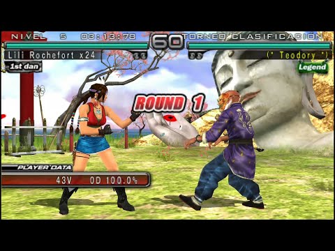 34_6 Julia vs Wan - TEKKEN DARK RESURRECTION ( Uchiha x24 )