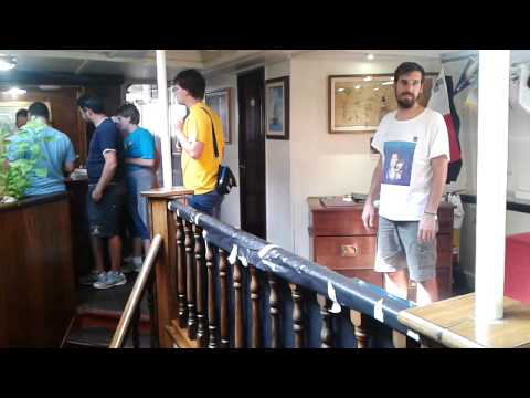 Il nostro primo pranzo su Nave Italia