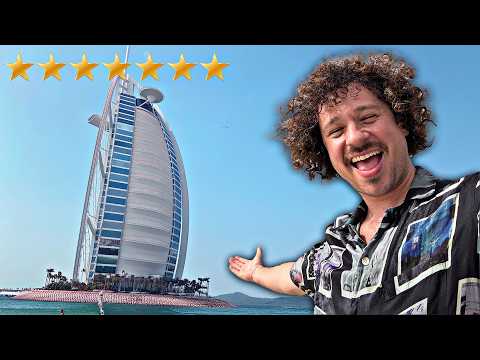 Me quedé en el hotel “más lujoso” de todo el mundo: ¿es verdad? | BURJ AL ARAB 