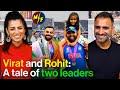 Virat Kohli And Rohit Sharma A Tale Of Two Leaders Indian Cricket Team REACTION