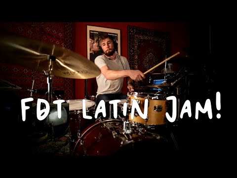 Drum Cover Using FDT Latin Jam Backing Track