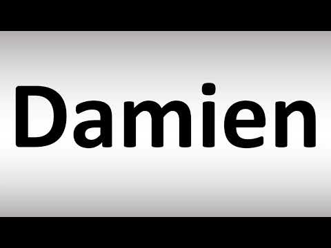 How to Pronounce Damien