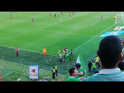 "Medellín 1-4 Nacional + Goles desde la tribuna" Barra: Los del Sur • Club: Atlético Nacional