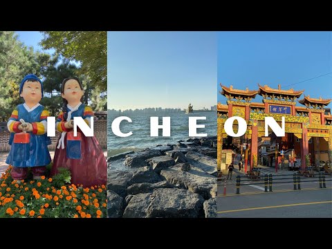 INCHEON, Guia de viagem da Coreia 2023 | Parque Temático Wolmido, Chinatown, Parque Jayu