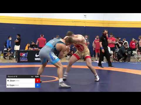 86 Kg Round Of 16 - Maxwell Dean, Spartan Combat RTC Vs Ryan Epps, Minnesota Storm