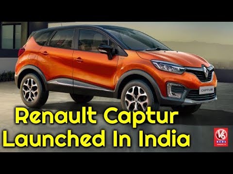 Renault Captur Launched In India; Prices Start At Rs. 9.99 Lakh | V6 News