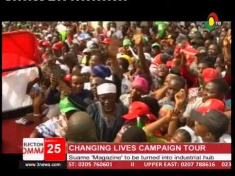Prez mahama promises to expand Suame 'Magazine' to be industtrial hub  - 11/11/2016