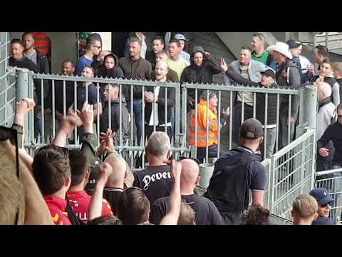 Boefjes Waalwijk zocht confrontatie met GA Eagles supporters