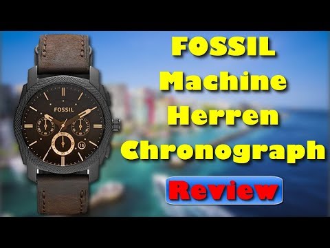 Fossil FS4656 Machine Kollektion Herren Chronograph mit Lederarmband Review