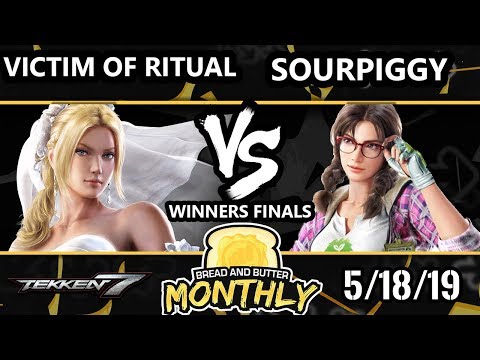 BnB 12 Tekken 7 - Victim_of_Ritual (Nina) Vs. SourPiggy (Julia) - T7 Winners Finals