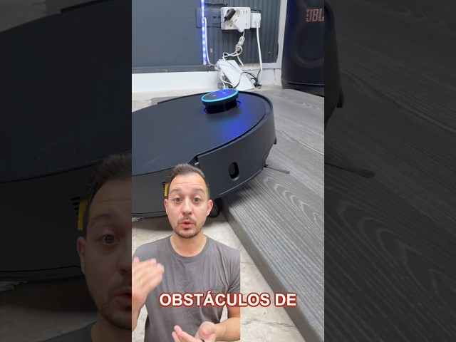 Vídeo relacionado con Robot limpiador de colchones automático inalámbrico con esterilización UV, desinfección de ondas nano de 254 nm, 3 modos, sensores anticaídas, tiempo de funcionamiento de 120 minutos para cama, sofá