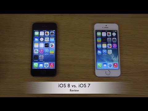 iOS 8 vs. iOS 7 - Review