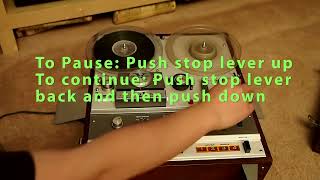 Video thumbnail for AKAI X-1800SD Reel to reel and 8-Track player Introduction and operation(How to) by Daoyi