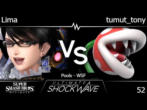USW 52 - Lima (Bayonetta) vs HMO | tumut_tony (Piranha Plant) Pools - WSF - SSBU