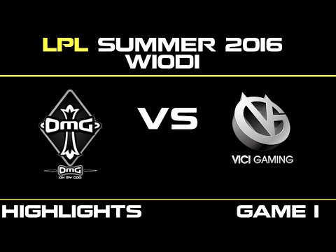 OMG vs VG Game 1 Highlights Tencent LPL Summer 2016 W10D1 OMG vs Vici Gaming   VG vs OMG   LPL LOL