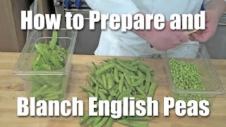 How to Prep English Peas