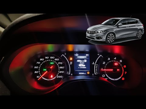 Fiat Tipo / Egea 1.4 FIRE 95 HP Cruising Fuel Consumption Test and Engine RPM Test (TIPO 356)