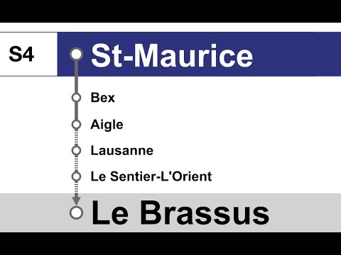 annonces CFF » S4 St-Maurice — Le Brassus (2023) | RER Vaud | SLBahnen