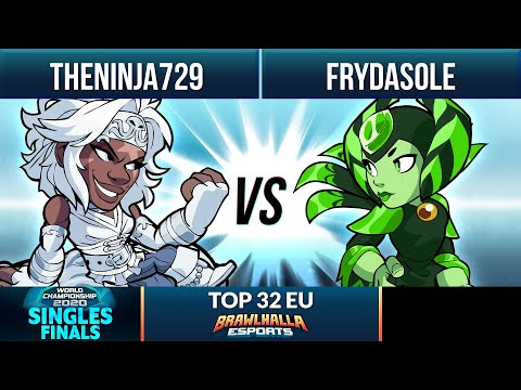 TheNinja729 vs FryDasOle - Top 32 - Brawlhalla World Championship 2020 - 1v1 EU