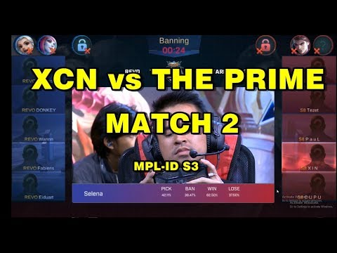 XCN vs THE PRIME ESPORTS | MATCH 2 | DAY 4 QUALIFIER FINAL MPL ID SEASON 3