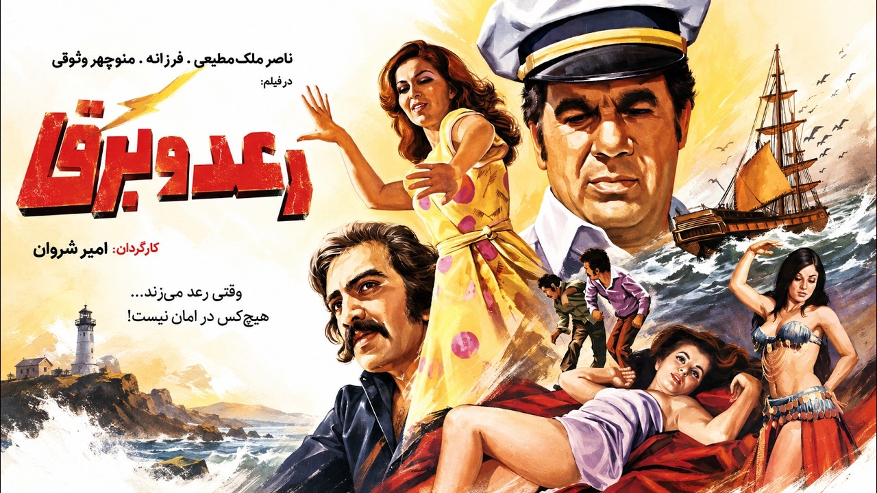 فیلم زیبای رعد و برق   بدون حذفیات و رنگی
