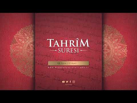 TAHRÎM SURESİ