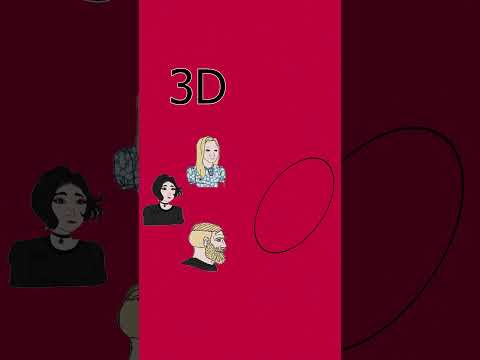 Four Dimensional person in a three dimensional world #science #nature #shorts