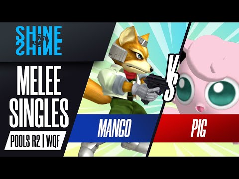 Mang0 vs Pig - Melee Singles Pools WQF - Shine 2022 | Fox vs Jigglypuff