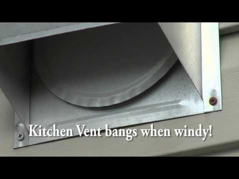 Stop your Kitchen Vent from Banging in the Wind