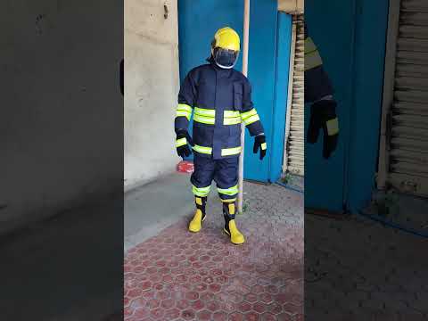 Nomex fire safety suit, size: free size