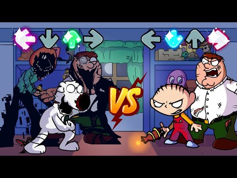 Friday Night Funkin' - Rotten Family Revamp Playable - Darkness Takeover (Pibby Family Guy)