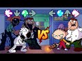 Friday Night Funkin Rotten Family Revamp Playable Darkness Takeover Pibby Family Guy