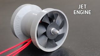 Making Powerful JET Engine Using BLDC Motor