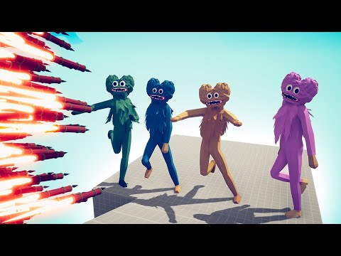 4x GIANT HUGGY WUGGY vs EVERY GOD - TABS | Totally Accurate Battle Simulator