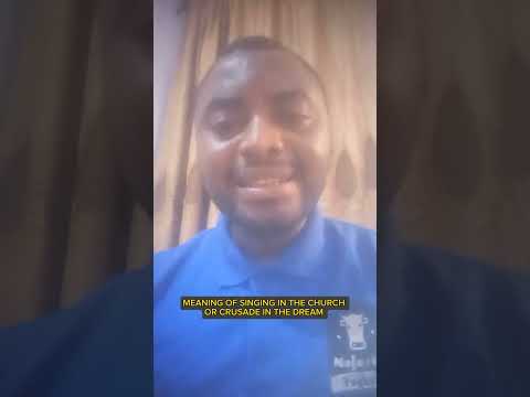 Dream Meaning of Singing in the Church or Crusade