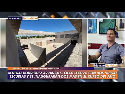 General Rodríguez arranca el ciclo lectivo con dos nuevas escuelas y se inaugurarán dos más en el cu