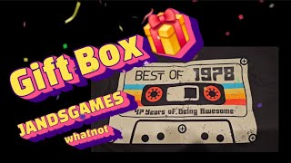🎥 Birthday Unboxing JandS Games Mystery Box! 🎉🎮