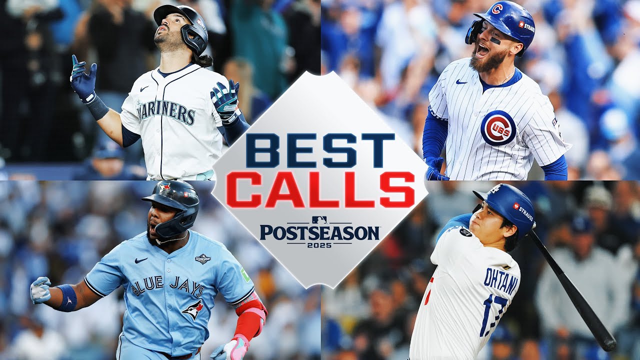 The BEST CALLS of the 2025 Postseason 🔥 (Big moments inc. World Series Game 7, Springer AND MORE!)