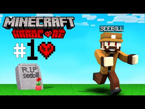 Minecraft Hardcore #1 |  This is from the beginning of hardcore masterbil