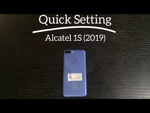 Quick setting : Alcatel 1S (2019)