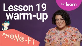 Lesson 19 Warm-Up: Reviewing long I vowel teams 'ie' and 'igh' sounds | Phono-Fi | TVO Learn