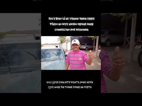 Alô pretinha... vídeo recebido la de urandi Bahia,meu amigo Osmar,mais conhecido por medonha#youtube