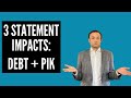 3 Statement Impact - Debt  + Paid-In-Kind (PIK) - Investment Banking Interview Qs
