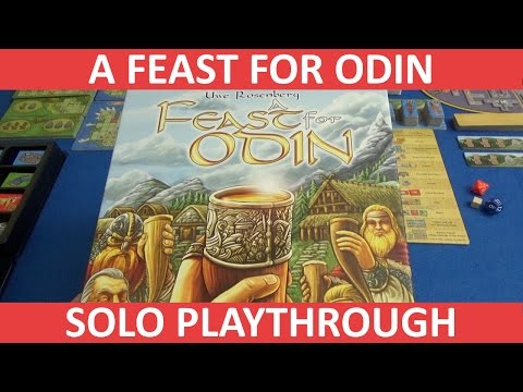 A Feast For Odin - Solo Playthrough - Part 1