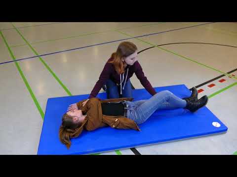 Erste Hilfe stabile Seitenlage