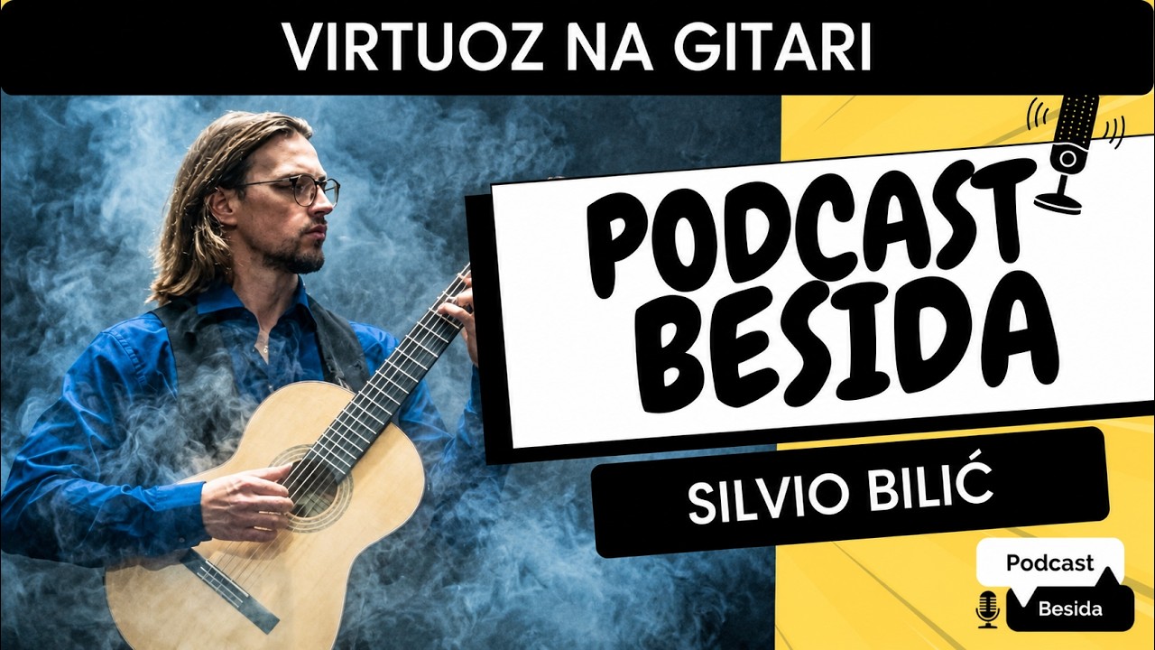 Silvio Bilić otvoreno o glazbi, životu i obitelji |  Podcast Besida #70